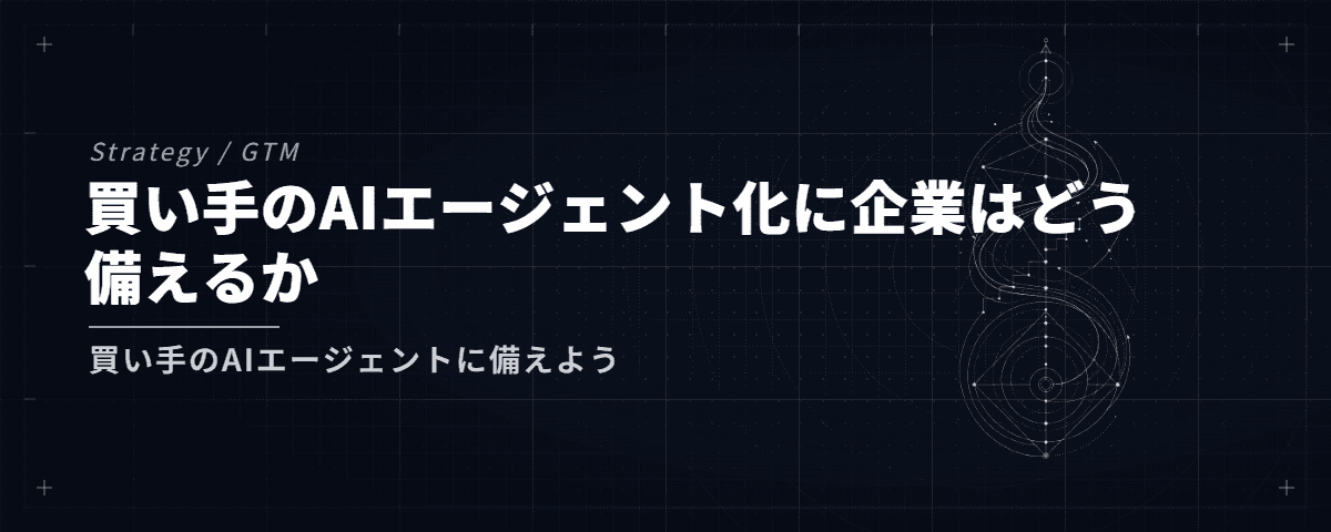 買い手のAIエージェント化に企業はどう備えるか — 買い手のAIエージェントに備えよう